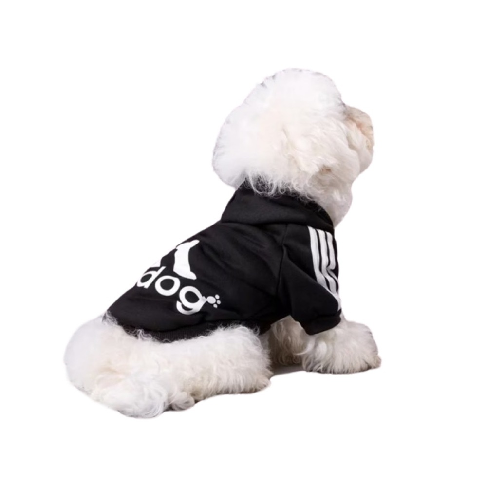 Adidog Hoodie - Black small